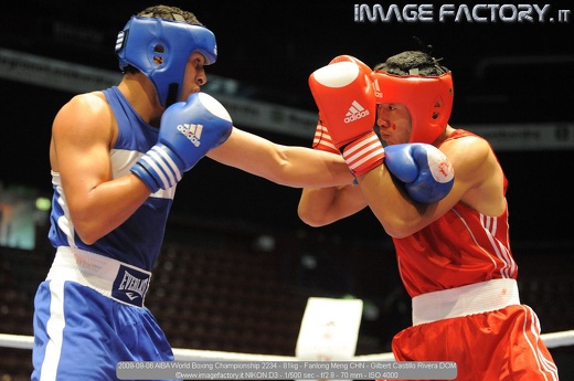 2009-09-06 AIBA World Boxing Championship 2234 - 81kg - Fanlong Meng CHN - Gilbert Castillo Rivera DOM